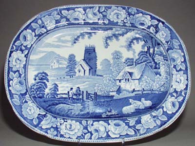 Meat Dish or Platter c1825